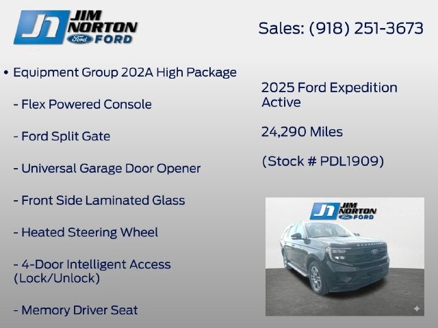 2025 Ford Expedition Active