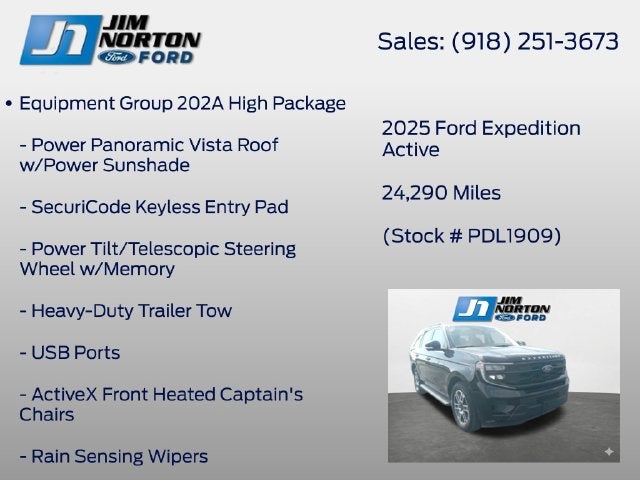 2025 Ford Expedition Active