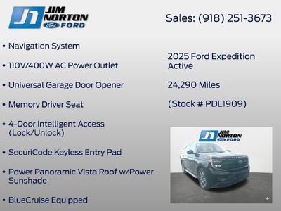 2025 Ford Expedition Active
