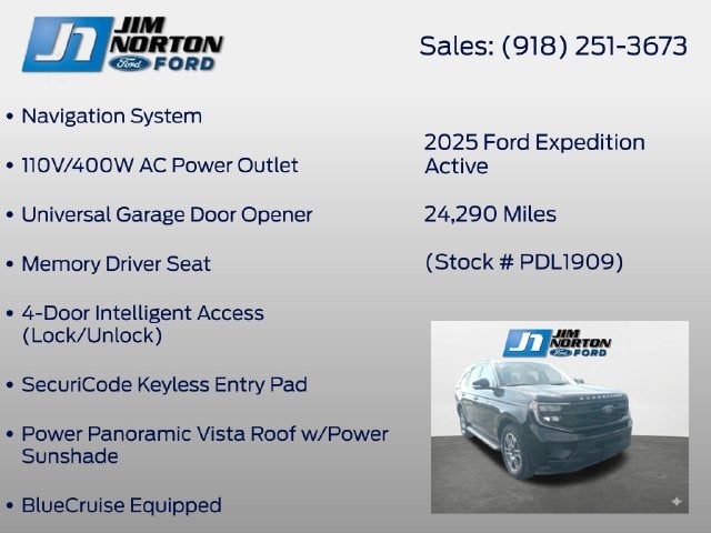 2025 Ford Expedition Active