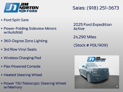 2025 Ford Expedition Active