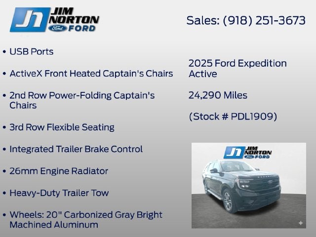 2025 Ford Expedition Active