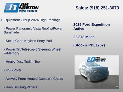 2025 Ford Expedition Active