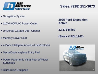 2025 Ford Expedition Active