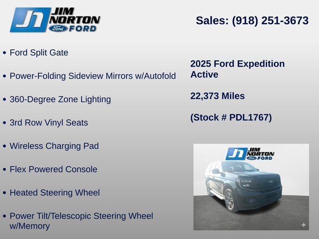 2025 Ford Expedition Active