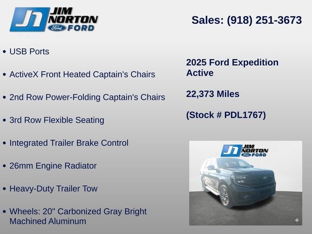 2025 Ford Expedition Active