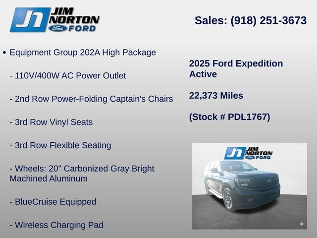 2025 Ford Expedition Active