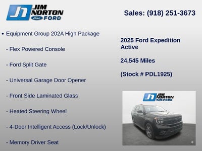 2025 Ford Expedition Active