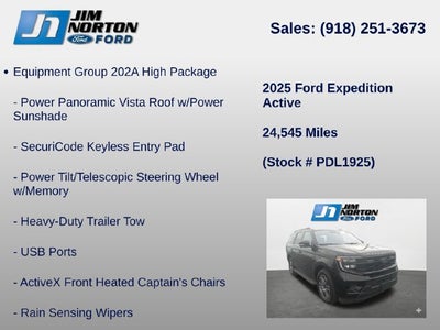 2025 Ford Expedition Active