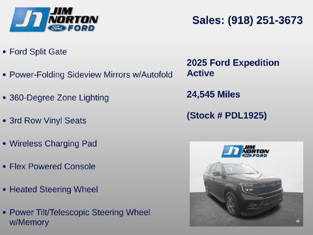 2025 Ford Expedition Active