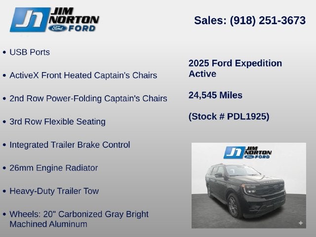 2025 Ford Expedition Active