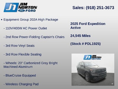 2025 Ford Expedition Active