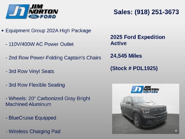 2025 Ford Expedition Active
