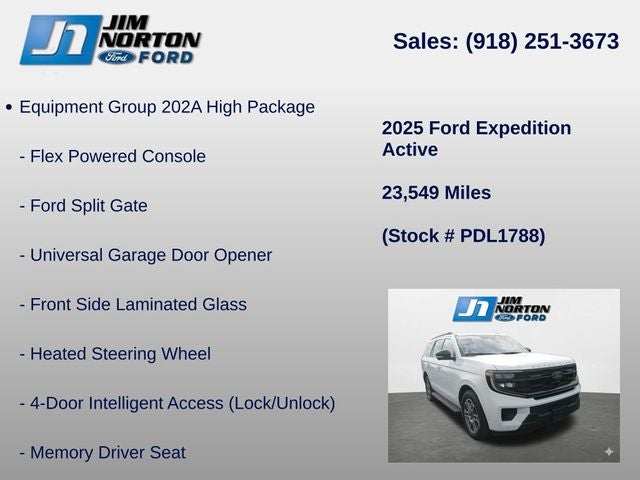 2025 Ford Expedition Active