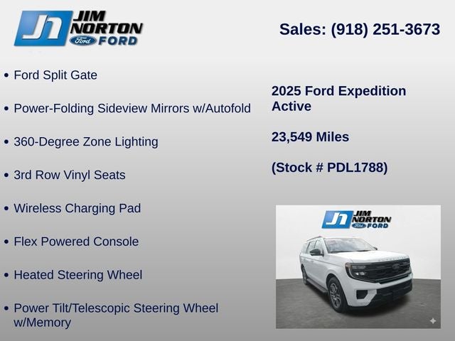 2025 Ford Expedition Active