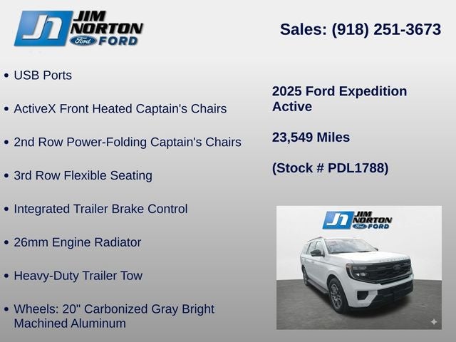 2025 Ford Expedition Active