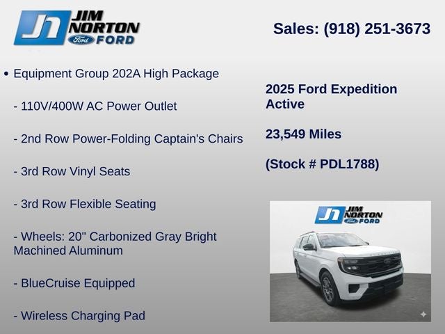 2025 Ford Expedition Active