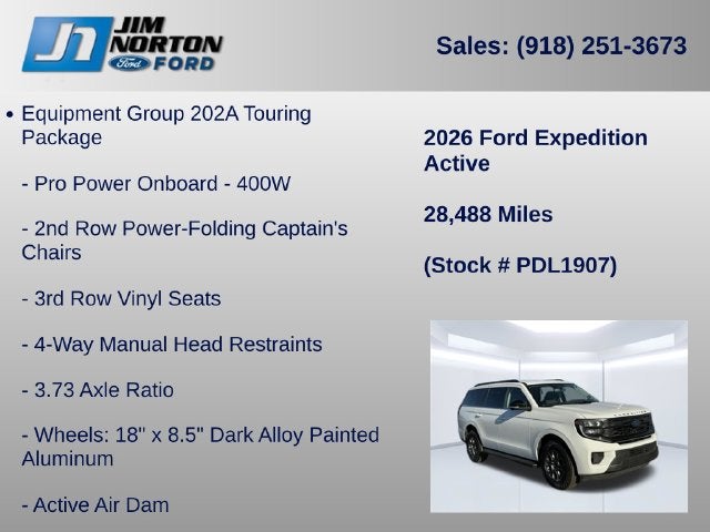 2026 Ford Expedition Active
