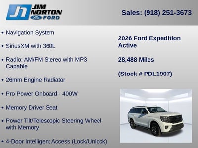 2026 Ford Expedition Active
