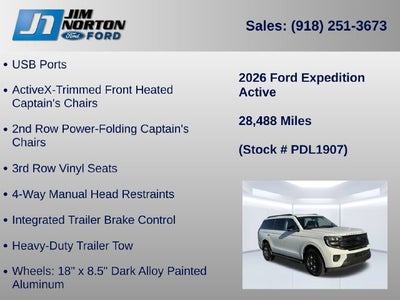 2026 Ford Expedition Active