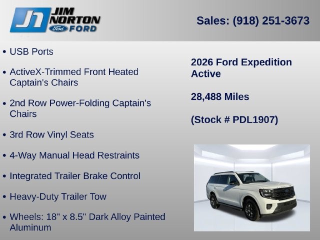 2026 Ford Expedition Active