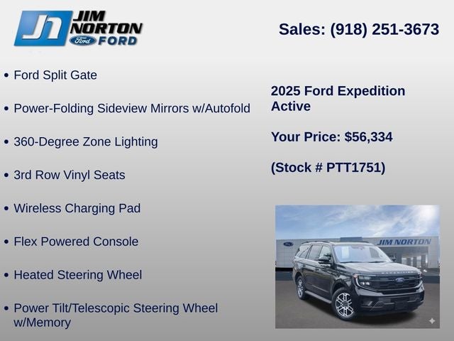 2025 Ford Expedition Active