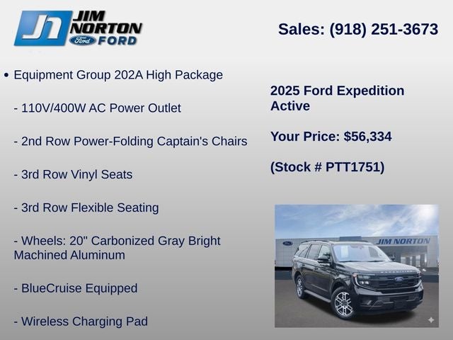2025 Ford Expedition Active
