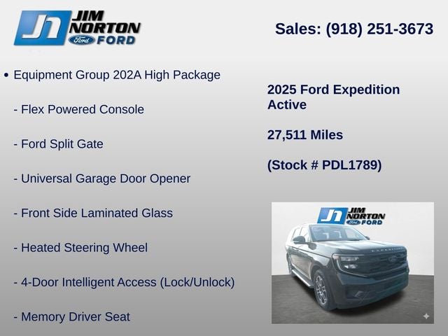 2025 Ford Expedition Active