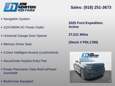 2025 Ford Expedition Active