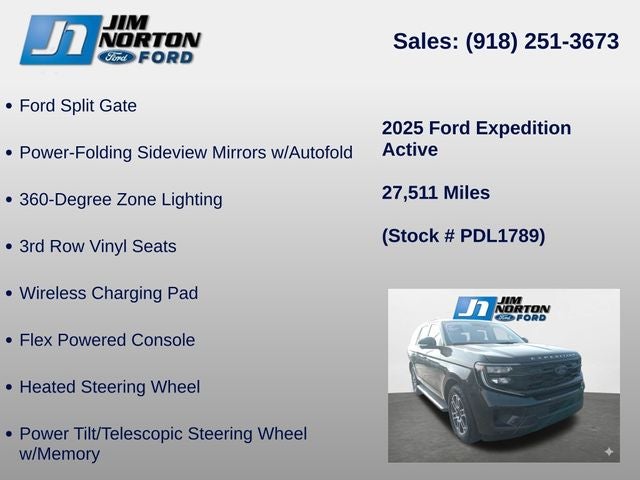 2025 Ford Expedition Active