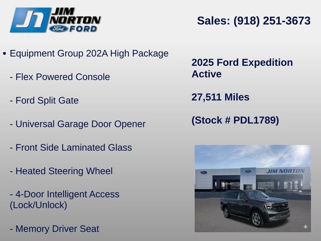 2025 Ford Expedition Active