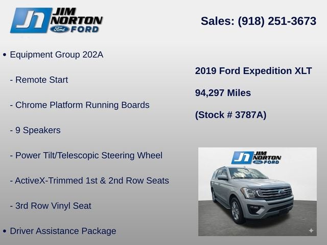 2019 Ford Expedition XLT