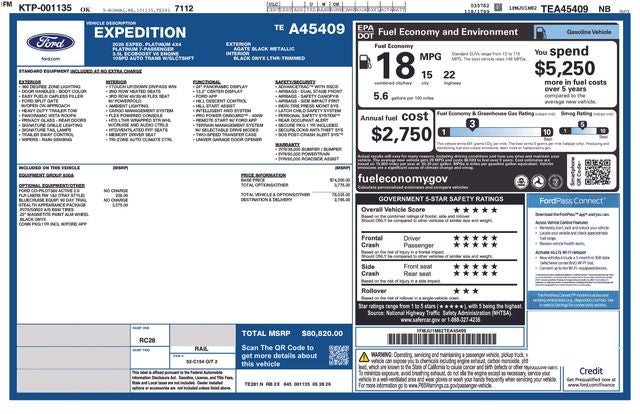 2026 Ford Expedition Platinum