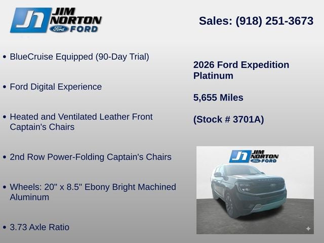 2026 Ford Expedition Platinum