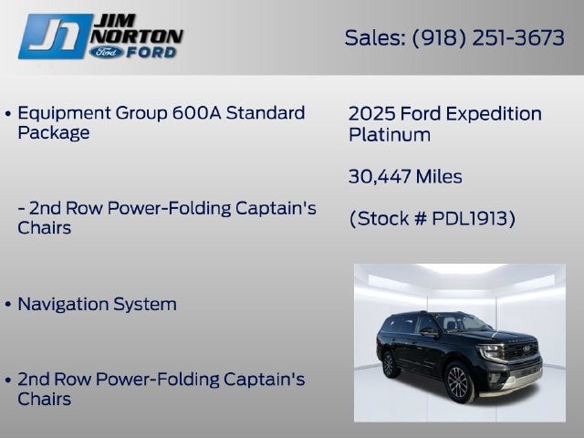 2025 Ford Expedition Platinum
