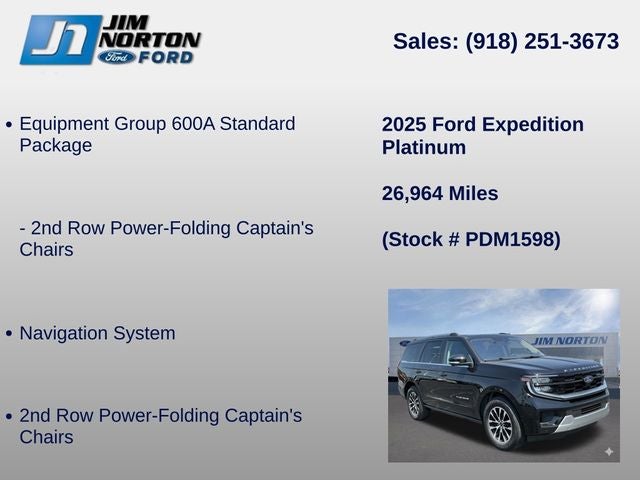 2025 Ford Expedition Platinum