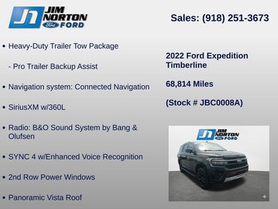 2022 Ford Expedition Timberline