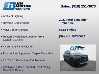 2022 Ford Expedition Timberline