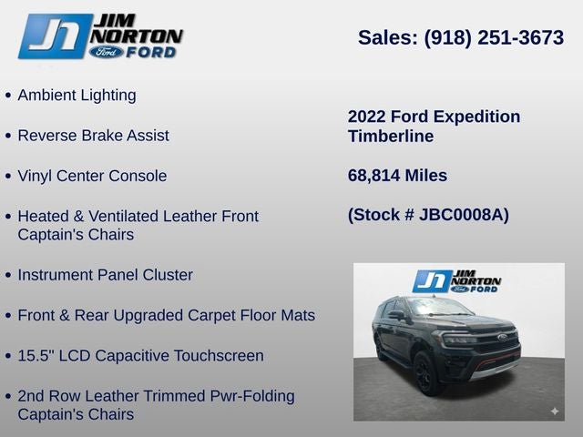 2022 Ford Expedition Timberline