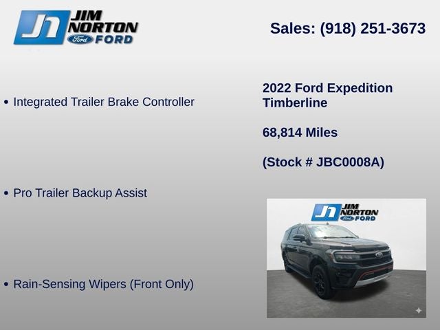 2022 Ford Expedition Timberline