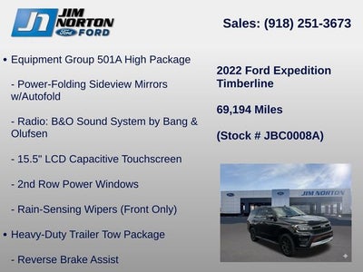 2022 Ford Expedition Timberline