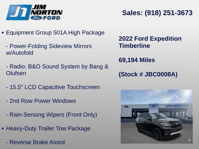 2022 Ford Expedition Timberline