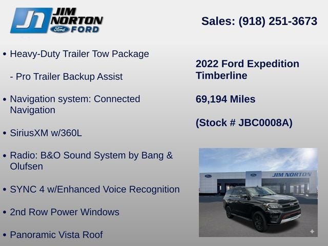 2022 Ford Expedition Timberline