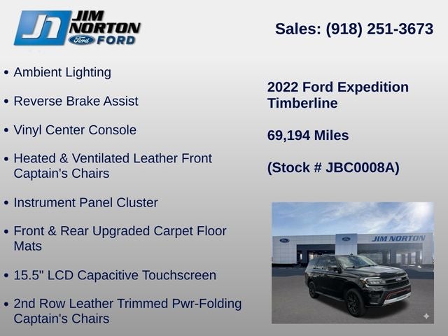 2022 Ford Expedition Timberline