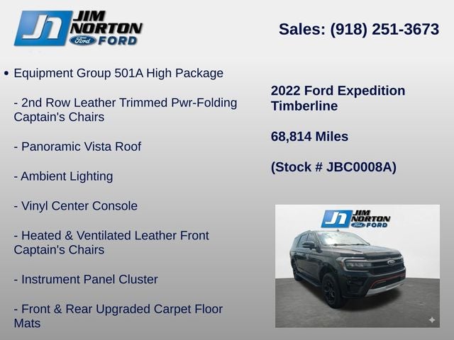 2022 Ford Expedition Timberline