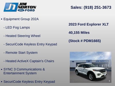 2023 Ford Explorer XLT