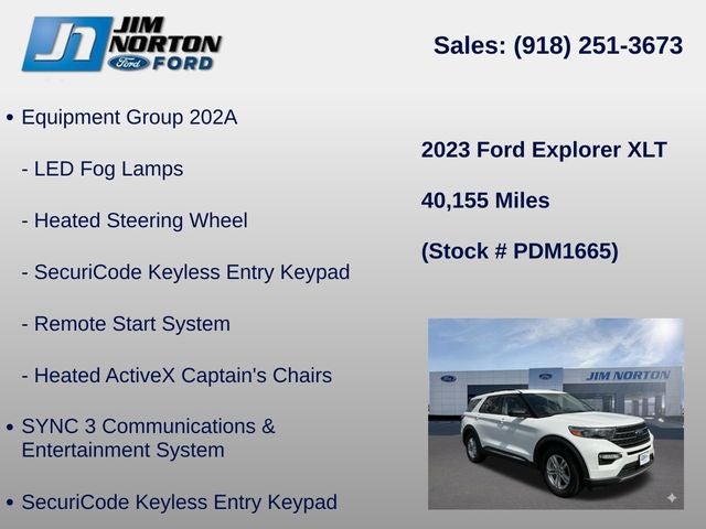 2023 Ford Explorer XLT