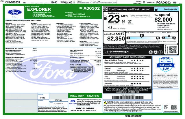 2024 Ford Explorer XLT