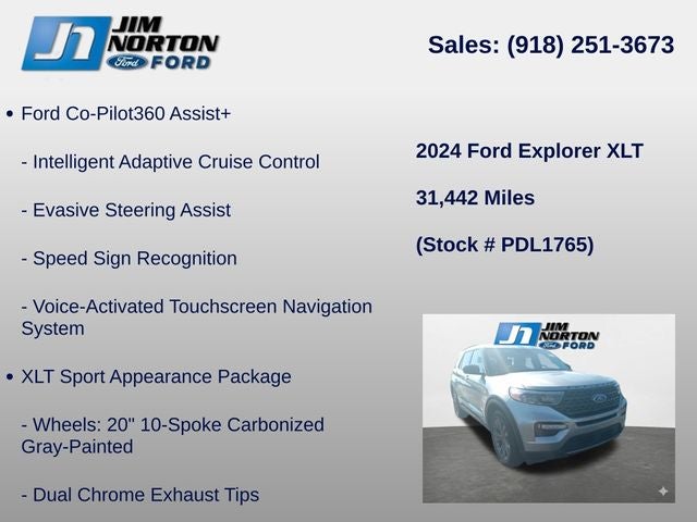 2024 Ford Explorer XLT