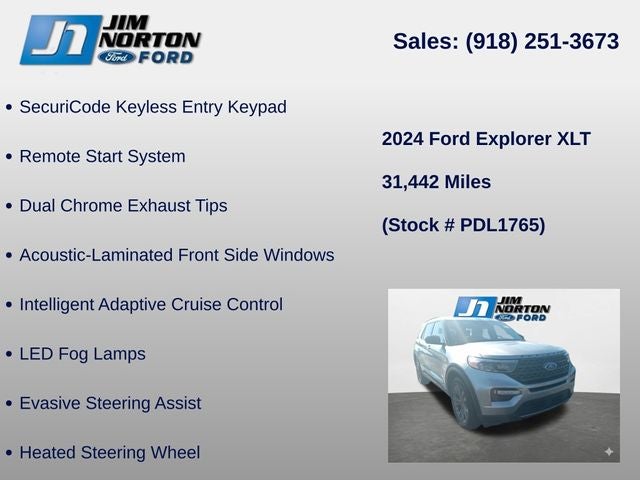 2024 Ford Explorer XLT